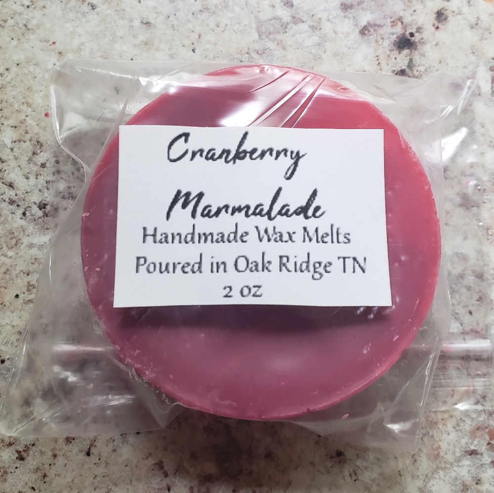 Cranberry Marmalade Wax Melt Clamshell